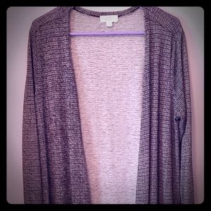 Black and Gray Sarah Cardigan